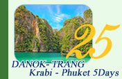 Danok- Trang, Krabi - Phuket 5Days